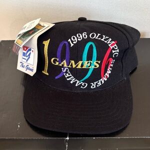 Vintage 1996 Olympics Wool Hat Deadstock The Game One Size With Tags 90s